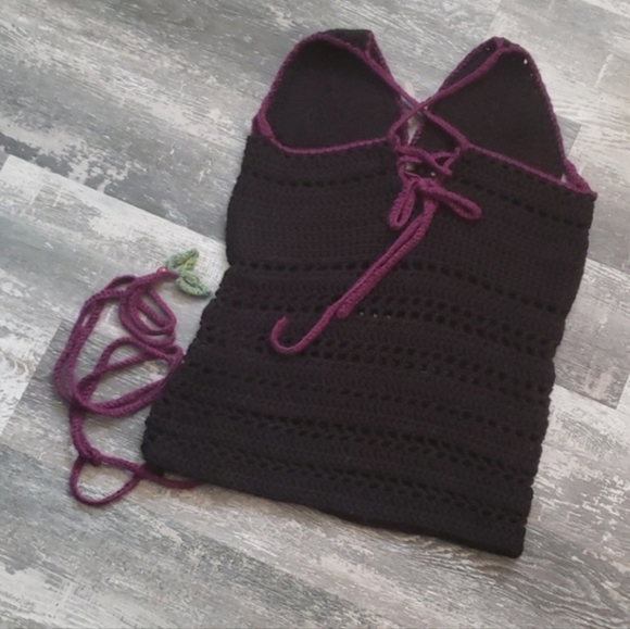 Custom knitted tank - Picture 3 of 4